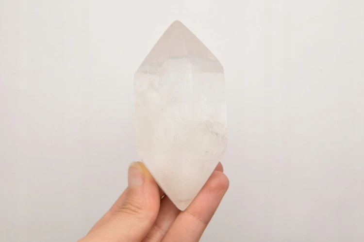 * KRYSZTAŁ GÓRSKI BRAZYLIA ŚLICZNY DWUSTRONNY MINERAŁ DO KOLEKCJI NR 5 *