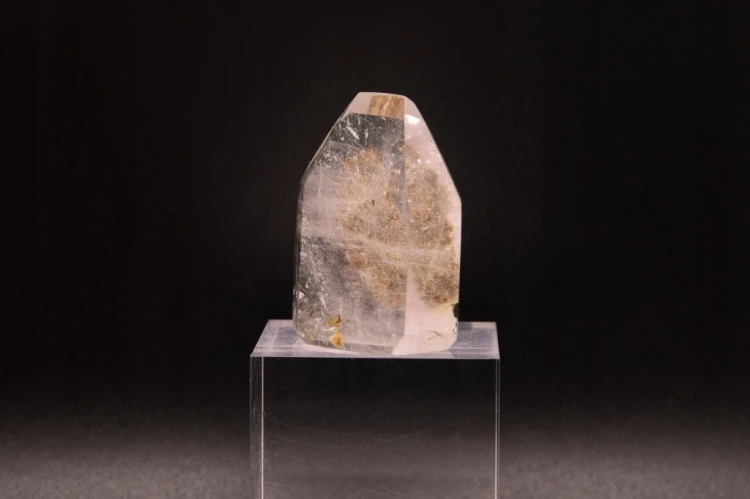 * KRYSZTAŁ GÓRSKI BRAZYLIA PIĘKNY SZLIFOWANY OBELISK WIEŻA NR 17 *