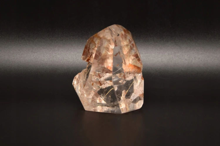 * KRYSZTAŁ GÓRSKI BRAZYLIA CZYSTY OKAZ Z INKLUZJAMI PIĘKNY MINERAŁ NR 8 *