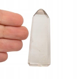 * KWARC DYMNY BRAZYLIA OBELISK WIEŻA ZJAWISKOWY CZYSTY OKAZ NR 1 *