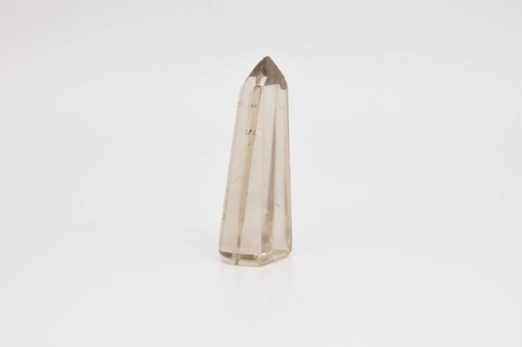 * KWARC DYMNY BRAZYLIA OBELISK WIEŻA ZJAWISKOWY CZYSTY OKAZ NR 1 *