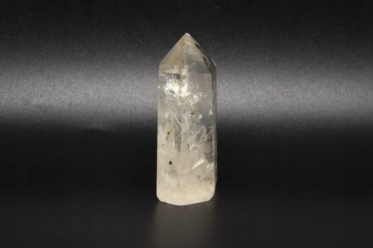 * KRYSZTAŁ GÓRSKI BRAZYLIA CUDOWNY SZLIFOWANY OBELISK WIEŻA NR 9 *