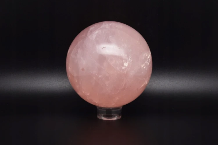 * KWARC RÓŻOWY UROKLIWA DUŻA KULA 1,4 KG IDEALNA DO KOLEKCJI NR 4 *