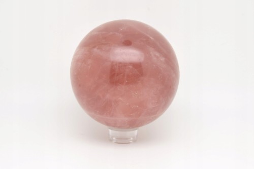 * KWARC RÓŻOWY NATURALNY MINERAŁ DUŻA KULA 1,6 KG GŁĘBOKA BARWA NR 2 *