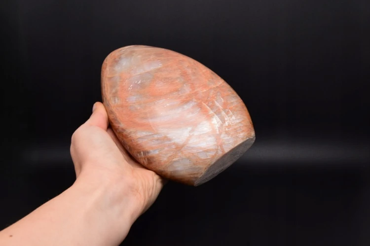 * KAMIEŃ SŁONECZNY MADAGASKAR PRZEPIĘKNY KAMIEŃ 1,4 KG PIĘKNY POŁYSK NR 2 *