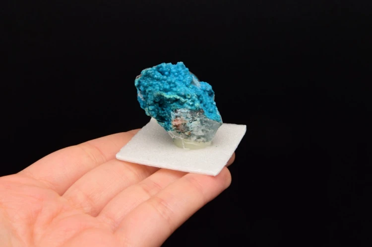 * CHRYZOKOLA PERU ZJAWISKOWY SUROWY MINERAŁ INTENSYWNA BARWA NR 2 *