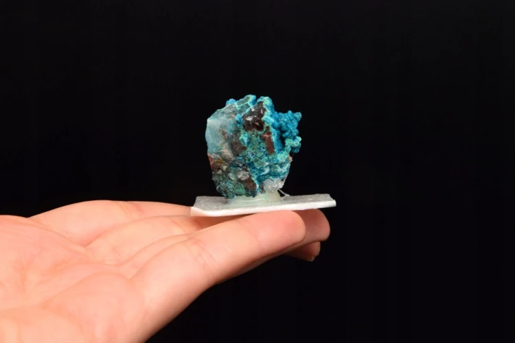 * CHRYZOKOLA PERU ZJAWISKOWY SUROWY MINERAŁ INTENSYWNA BARWA NR 2 *