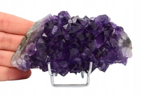 * AMETYST SZCZOTKA URUGWAJ WYJĄTKOWY MINERAŁ PIĘKNY SUROWY OKAZ NR 6 *