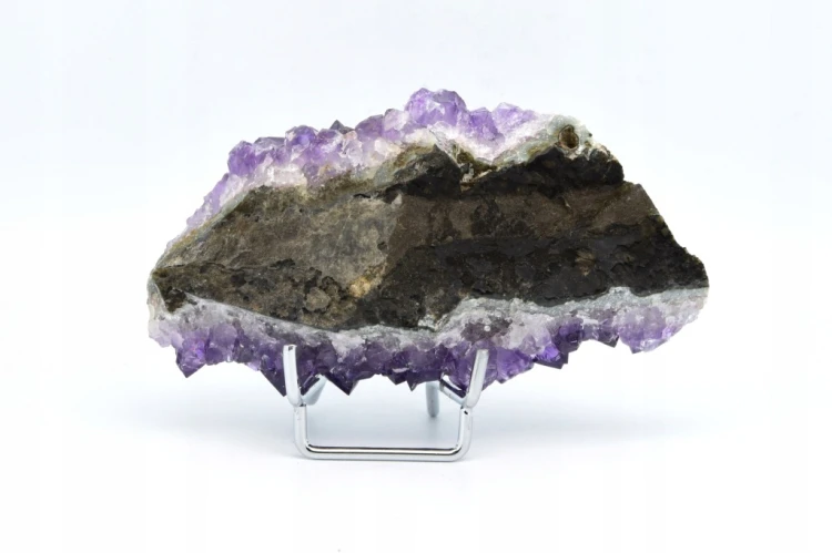 * AMETYST SZCZOTKA URUGWAJ WYJĄTKOWY MINERAŁ PIĘKNY SUROWY OKAZ NR 6 *