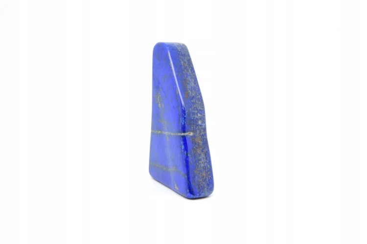* LAPIS LAZULI AFGANISTAN ZJAWISKOWY OKAZ Z DROBINAMI PIRYTU NR 16 *
