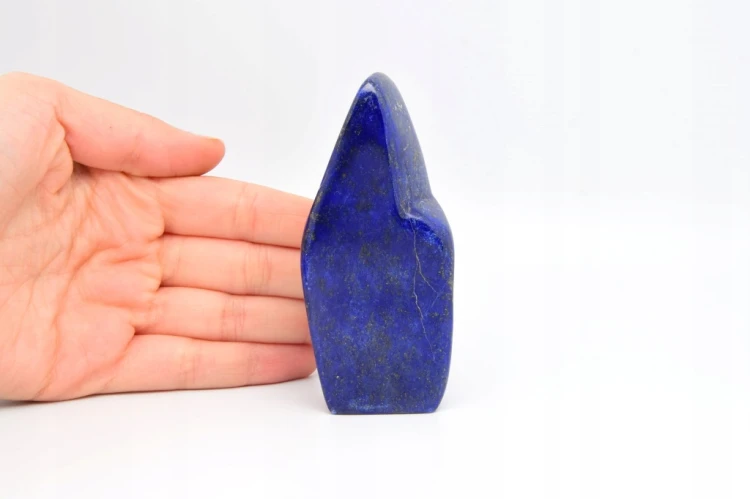 * LAPIS LAZULI AFGANISTAN ŚLICZNY MINERAŁ GŁĘBOKA BARWA NR 11 *