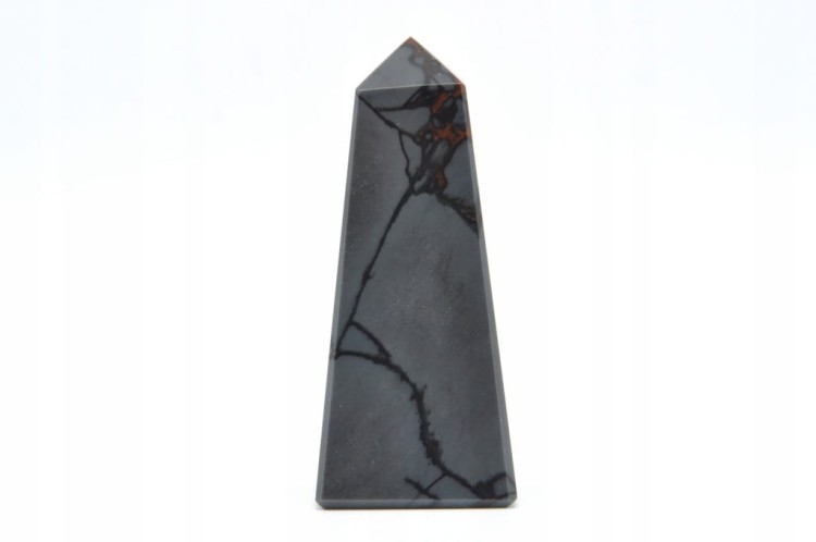 * OBSYDIAN BREKCJA ARMENIA PIĘKNA WIEŻA OBELISK SUPER JAKOŚĆ NR 7 *