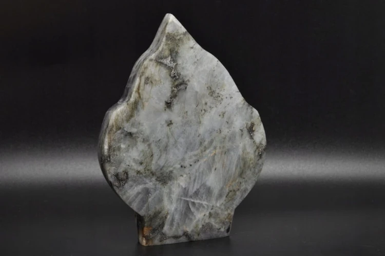 * LABRADORYT LIŚĆ STOJĄCY MINERAŁ PRZEPIĘKNY BŁYSK SUPER OKAZ NR 1 *