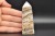 * KALCYT ZEBRA PAKISTAN ŚLICZNY OBELISK WIEŻA CIEKAWY MINERAŁ NR 3 *