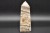 * KALCYT ZEBRA PAKISTAN ŚLICZNY OBELISK WIEŻA CIEKAWY MINERAŁ NR 3 *