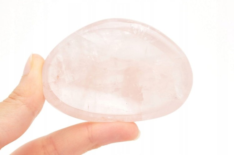 * KWARC RÓŻOWY UROCZA MAŁA MISKA NATURALNY MINERAŁ NR 2 *