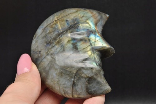 * LABRADORYT MADAGASKAR KSIĘŻYC REWELACYJNY BŁYSK NATURALNY MINERAŁ NR 1 *