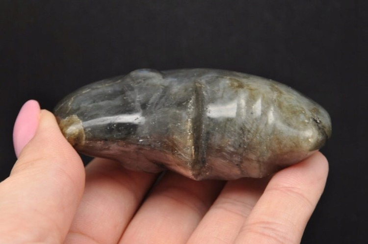 * LABRADORYT MADAGASKAR KSIĘŻYC REWELACYJNY BŁYSK NATURALNY MINERAŁ NR 1 *