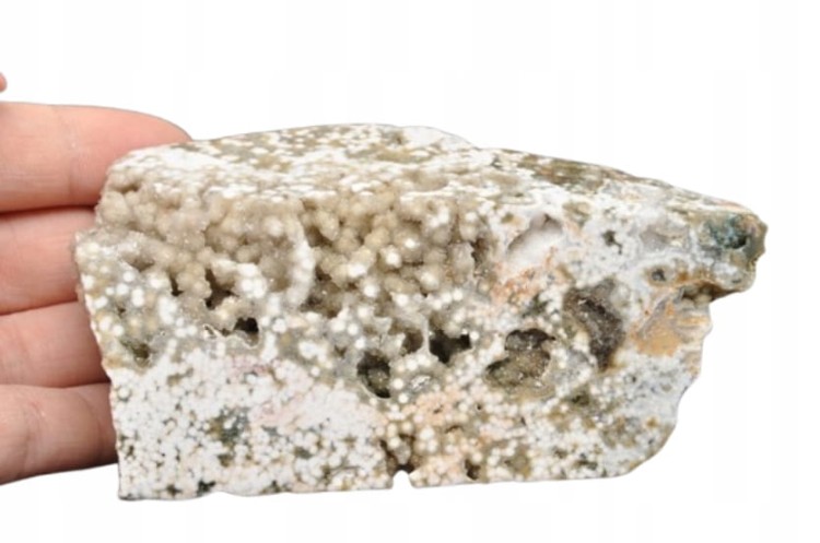 * JASPIS OCEANICZNY ORBIKULARNY DOSKONAŁA JAKOŚĆ ZJAWISKOWY MINERAŁ NR 11 *