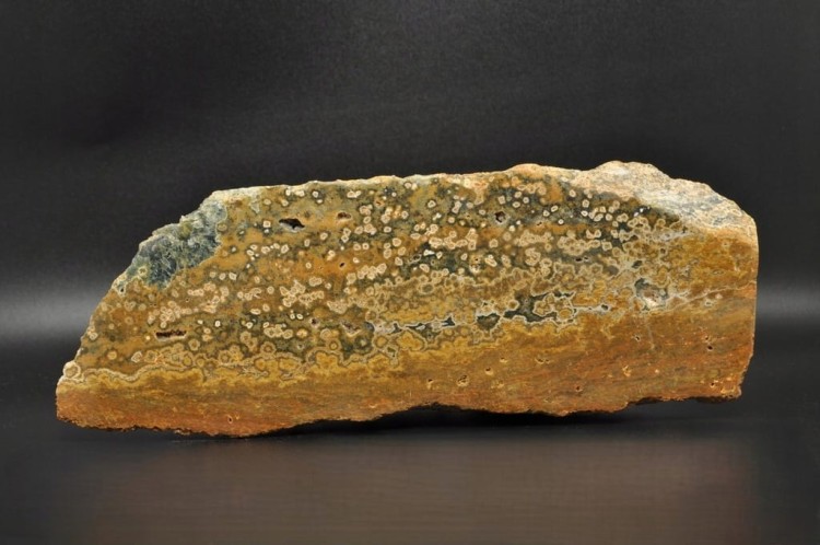 * JASPIS OCEANICZNY ORBIKULARNY PRZEPIĘKNY MINERAŁ NATURALNY OKAZ NR 1 *