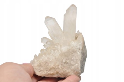 * KRYSZTAŁ GÓRSKI MADAGASKAR PRZEPIĘKNE BŁYSZCZĄCE KRYSZTAŁY MINERAŁ NR 10