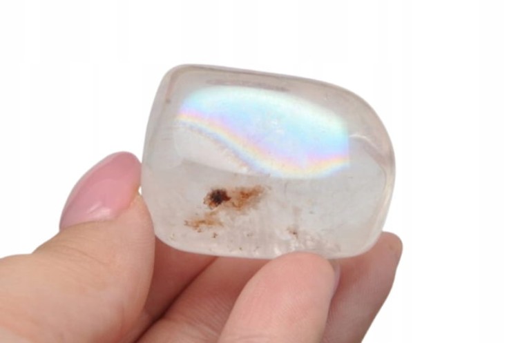 * ANGEL AURA USA MINERAŁ INTERESUJĄCE ZJAWISKO MIGOTLIWOŚCI BARW NR 4 *