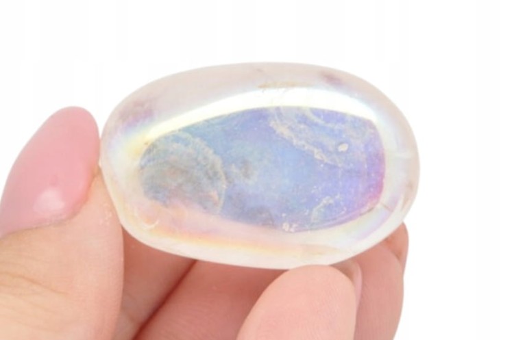 * ANGEL AURA USA NATURALNY MINERAŁ ZJAWISKOWA IRYZACJA NR 9 *