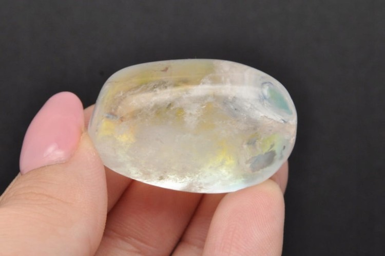 * ANGEL AURA USA NATURALNY MINERAŁ ZJAWISKOWA IRYZACJA NR 9 *