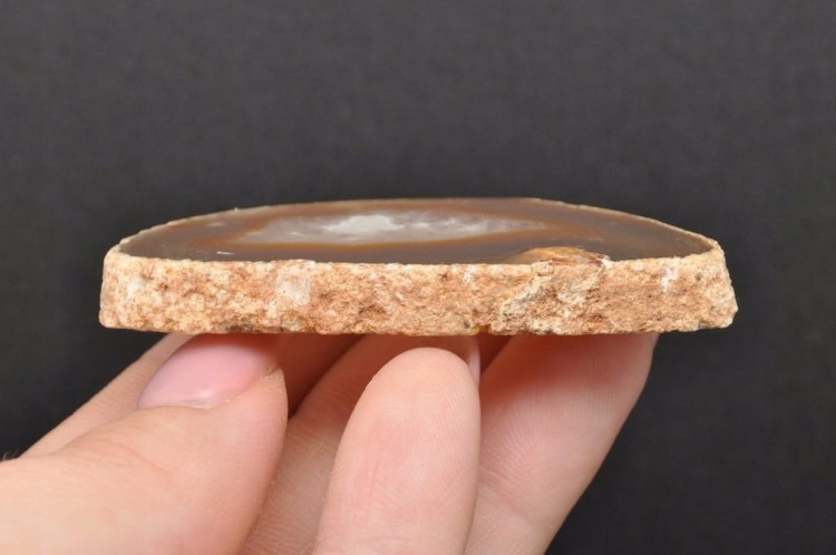 * AGAT BRAZYLIA MAŁY UROCZY PLASTER CIEKAWY KSZTAŁT NR 8 *