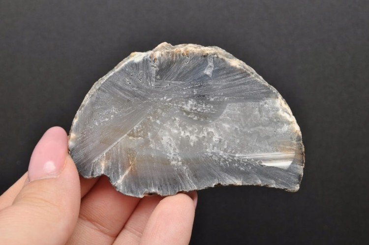 * AGAT BRAZYLIA NATURALNY MINERAŁ PLASTER O ZJAWISKOWYM KOLORZE NR 7 *